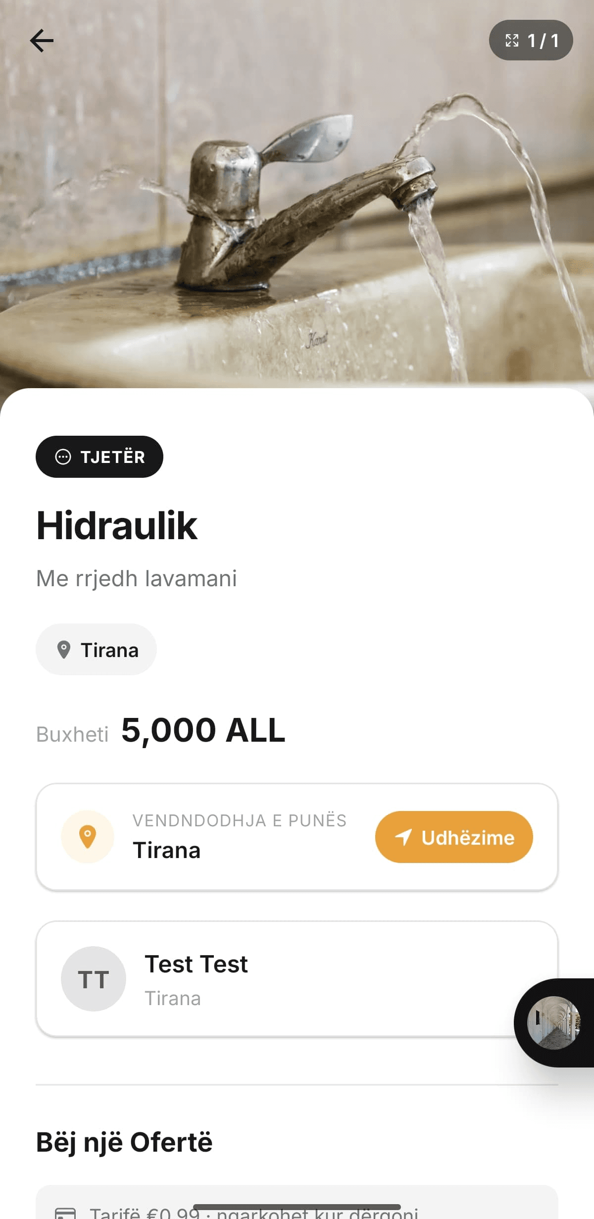 Fixo app screenshot